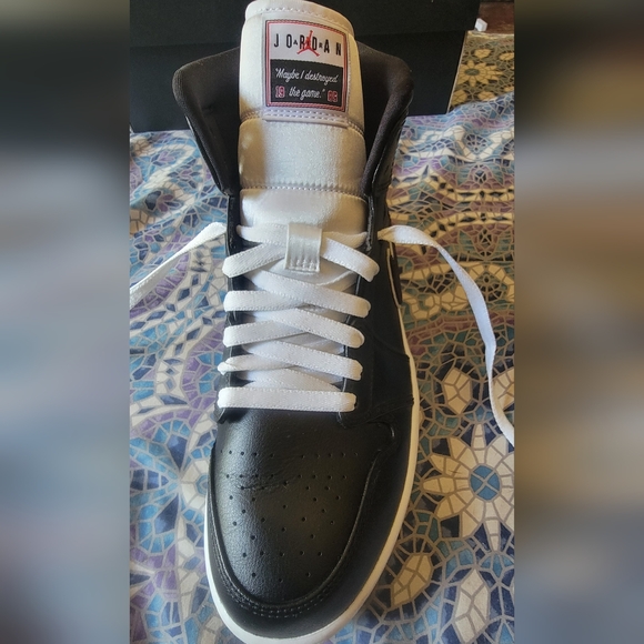 Jordan 1 Mid Maybe I Destroyed The Game size 9 mens - Picture 2 of 3